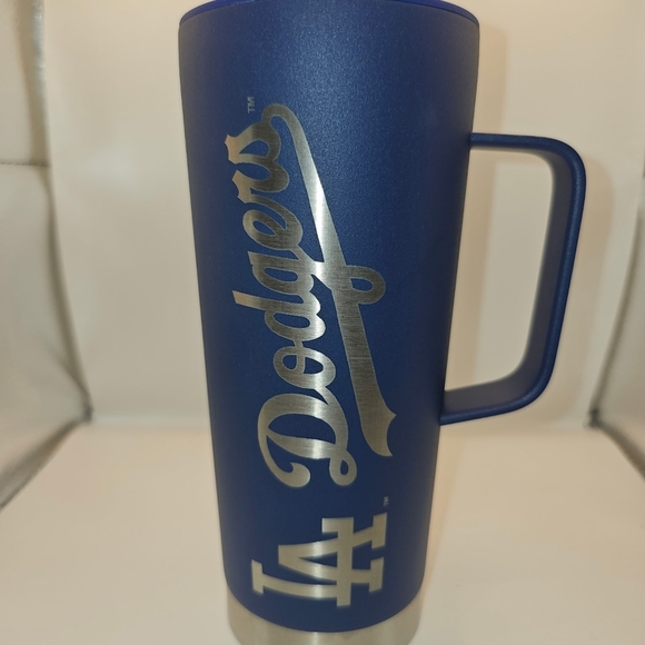 Dodgers Blue Travel Mug - Picture 2 of 2